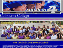 Tablet Screenshot of colbournecollege.com